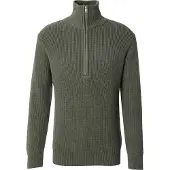 Mela London Pullover 'Udai' verde escuro