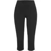 LASCANA Calças de desporto preto