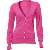 HEINE Casaco de malha rosa