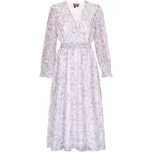 Dreimaster Vestido azul / branco