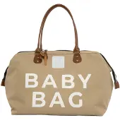 Bagmori Bolsa de maternidade bege escuro / castanho