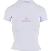 FELICIOUS Camisa rosa claro / branco