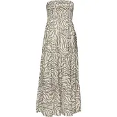 LASCANA Vestido de verão bege / oliveira