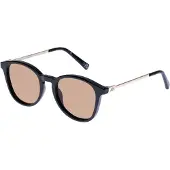 Le Specs Óculos de sol 'CONTRABAND' bege escuro / preto