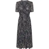Soaked in luxury Vestido 'Aldora' bege / azul noturno