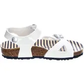 Birkenstock Sandálias rasas RIO criancas - Branco - 25