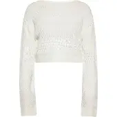 Swirly Pullover branco
