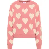 Mymo Pullover pêssego / rosa