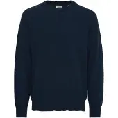 !Solid Pullover 'Ike' marinho