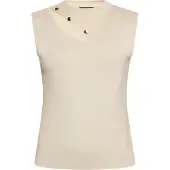 Faina Top de malha areia