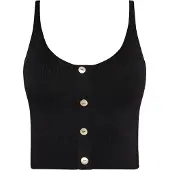 NAEMI Top de malha preto