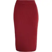 Faina Saia 'Colina' vermelho vinho