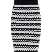 Faina Saia cinzento-prateado / preto / branco