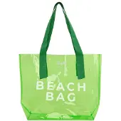 Bagmori Mala de praia verde / branco