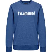 Hummel Sweatshirt de desporto azul / branco