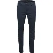 INDICODE JEANS Calças chino 'Lucas' marinho