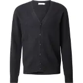 Casual Friday Casaco de malha 'CF Karl' preto
