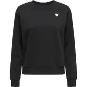 JDY Sweatshirt 'JDYPARIS' preto / branco