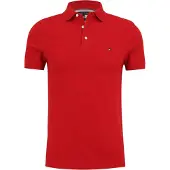 Tommy Hilfiger Camisa '1985 Slim Fit' vermelho