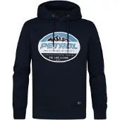 Petrol Industries Sweatshirt 'Taku' azul / azul claro / branco
