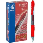Pilot Pack: 12x Caneta de gel | Vermelha