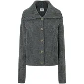 Pepe Jeans para mulher. PL702189 Casaco de malha Irma cinzento (S), Casual, Cinza, Acrílico