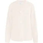 Usha WHITE LABEL Casaco de malha 'Lynnea' bege claro