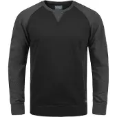 Blend Sweatshirt 'Aari' cinzento / preto