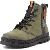 Bugatti Botas com atacadores cáqui / preto