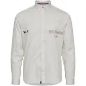 FQ1924 Camisa 'FQHallvard' azul / carmesim / branco