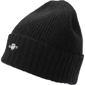 Gant para homem. 9910023 Boné Shield preto (OSFA), Casual, Lã