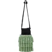 NAEMI Mala de ombro verde / preto