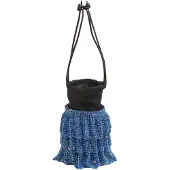 NAEMI Mala de ombro azul / preto