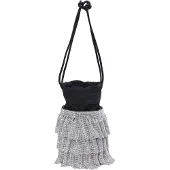 NAEMI Mala de ombro preto / prata