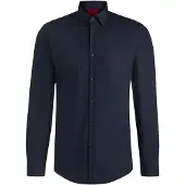 HUGO Camisa 'Jenno' navy
