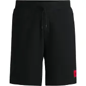 HUGO para homem. 50466196 Diz Shorts preto (S), Casual, Algodão, Sustentável