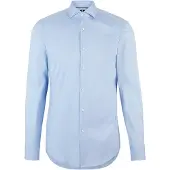 BOSS Camisa clássica 'P-Hank' azul claro