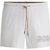 BOSS para homem. 50469280 Sunga Branca (M), Branco, Beachwear, Poliamida