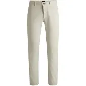 BOSS para homem. 50510933 Calças Chino Slim Bege (36/32), Casual, Algodão