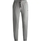 BOSS para homem. 50515365 Calças de pijama cinzentas (S), Homewear, Cinza, Algodão