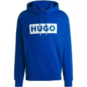 HUGO Moletom Com Capuz Nalves 10249110 Blue