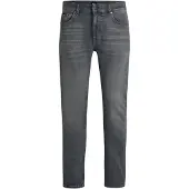 BOSS Calças de ganga 'H-Delaware' cinzento denim
