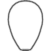 BOSS Collana Sphere Acciaio Nero Perle — Collana