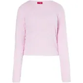 Swirly Pullover cor-de-rosa