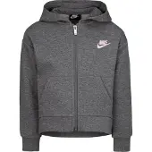 Nike Kids Moletom Com Fecho Club Fleece High Low