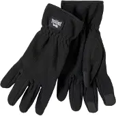 Lonsdale Luvas com dedos preto / branco