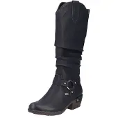 Rieker Botas de cowboy preto