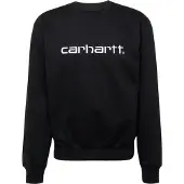 Carhartt WIP Sweatshirt preto / branco