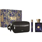 Versace Dylan Blue EDT 100 ml + EDT 10 ml + Bolsa de homem 100 ml
