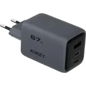 Aukey Carregador De Parede Usb-a E Usb-c 67w